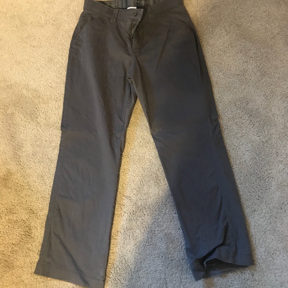 Lee gray khaki pant